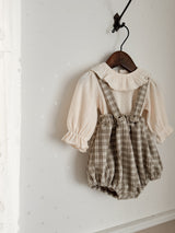 Crunch check suspender bloomer