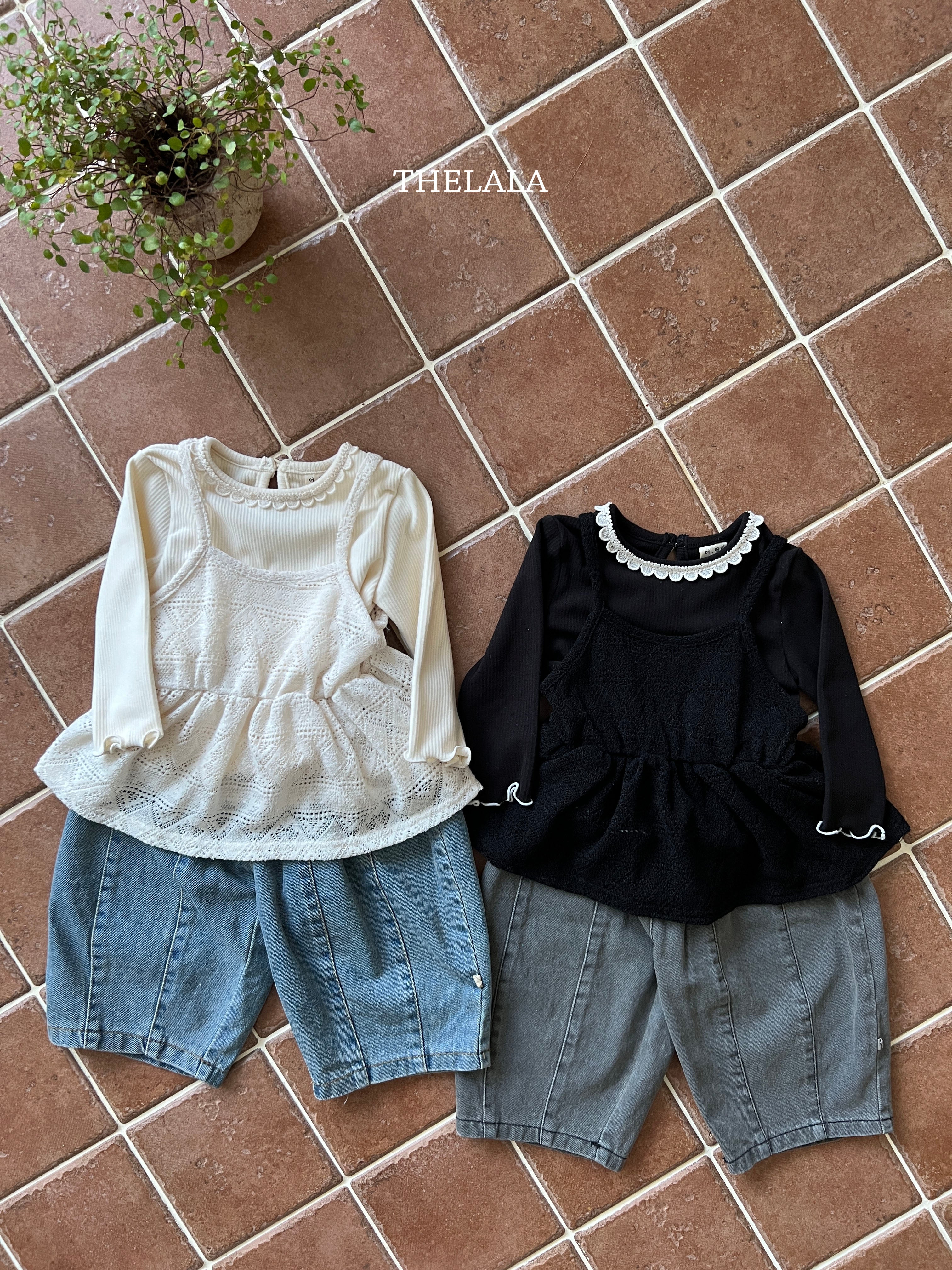 ［thelala］Dia bustier (kids)