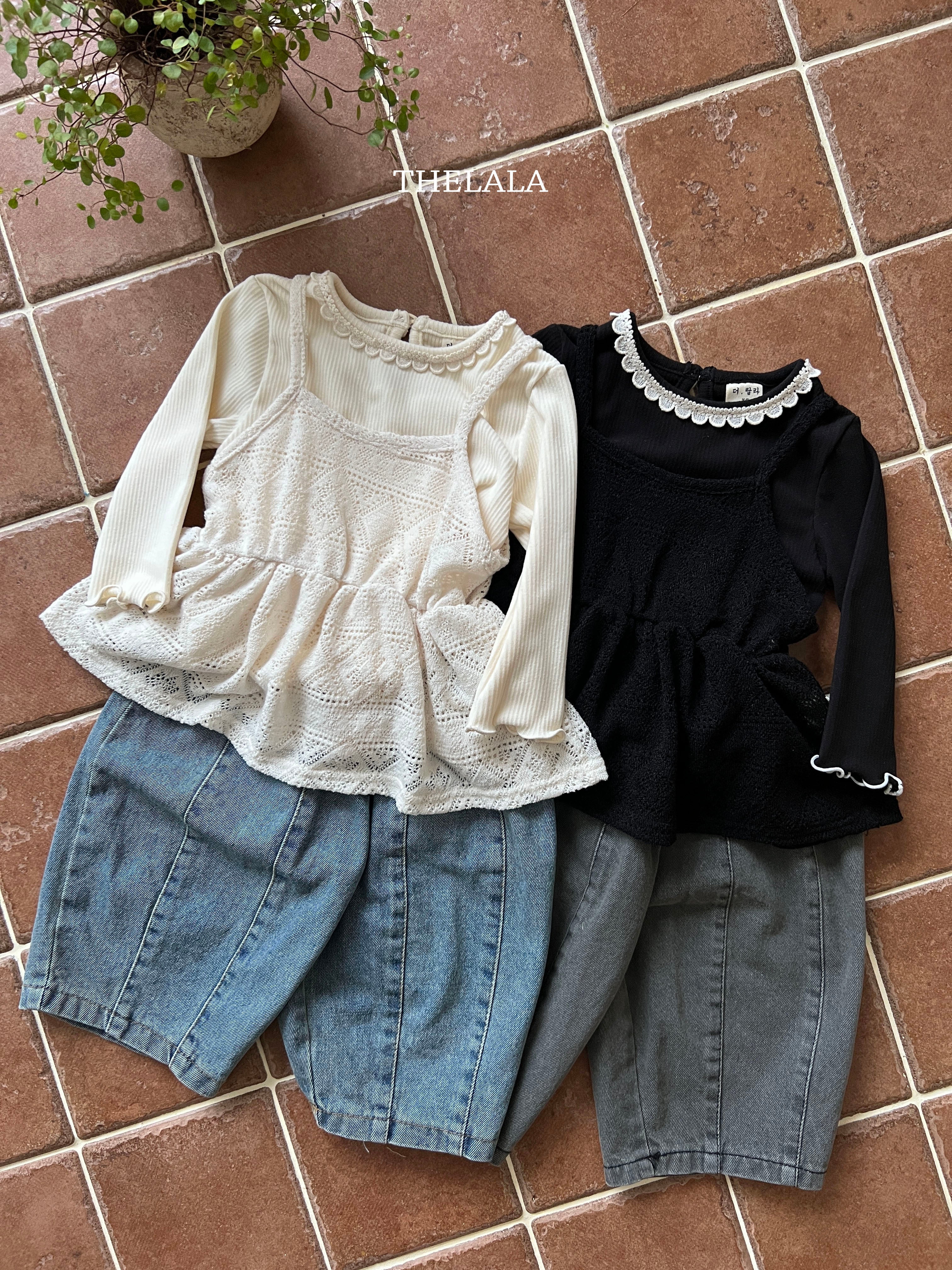 ［thelala］Dia bustier (kids)