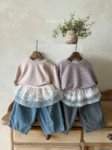 ［thelala］Jullia stripe tee