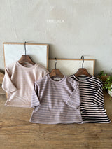 ［thelala］Jullia stripe tee