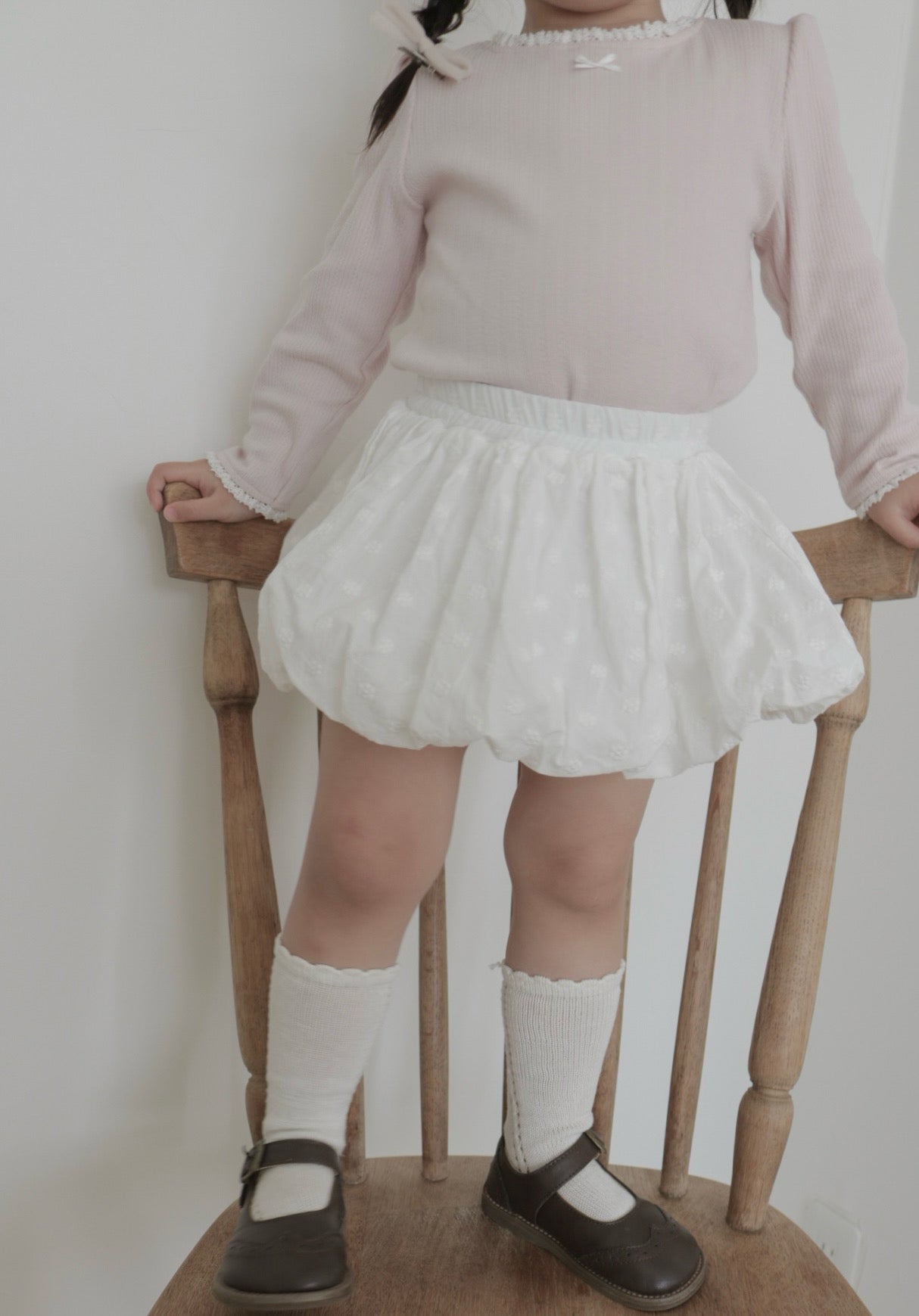 Mable ribbon lace tee