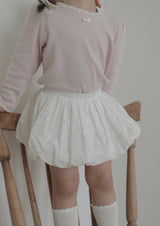 Mable ribbon lace tee