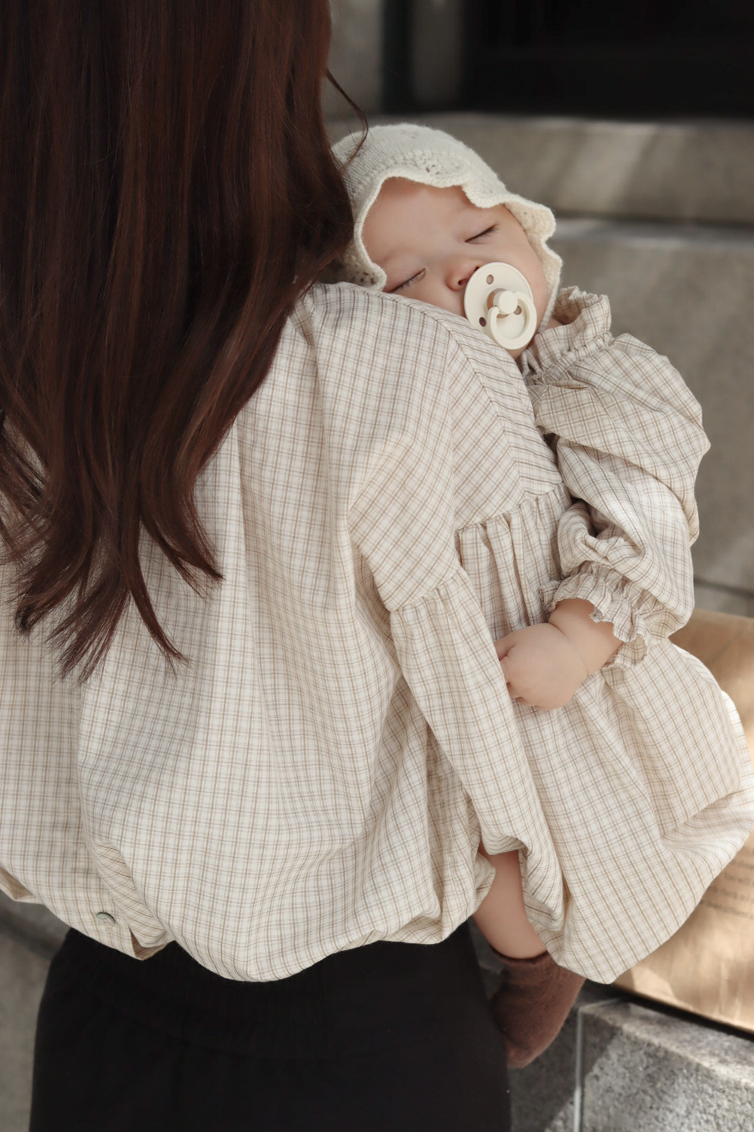 *Noeul.made* Mont Blanc rompers