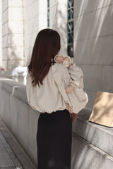 *Noeul.made* Mont Blanc blouse (mom)