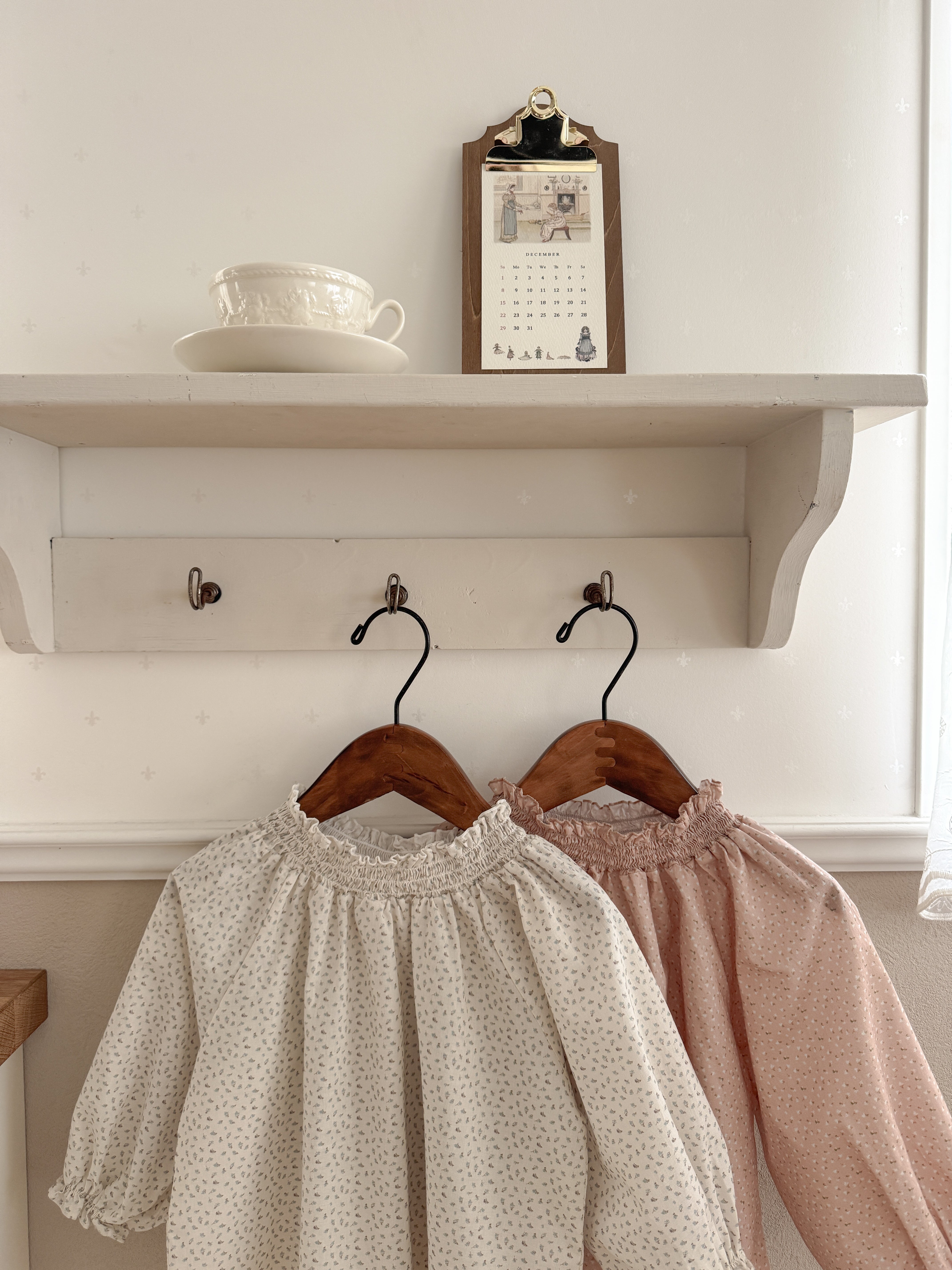 *Noeul.made* Gelato smock blouse