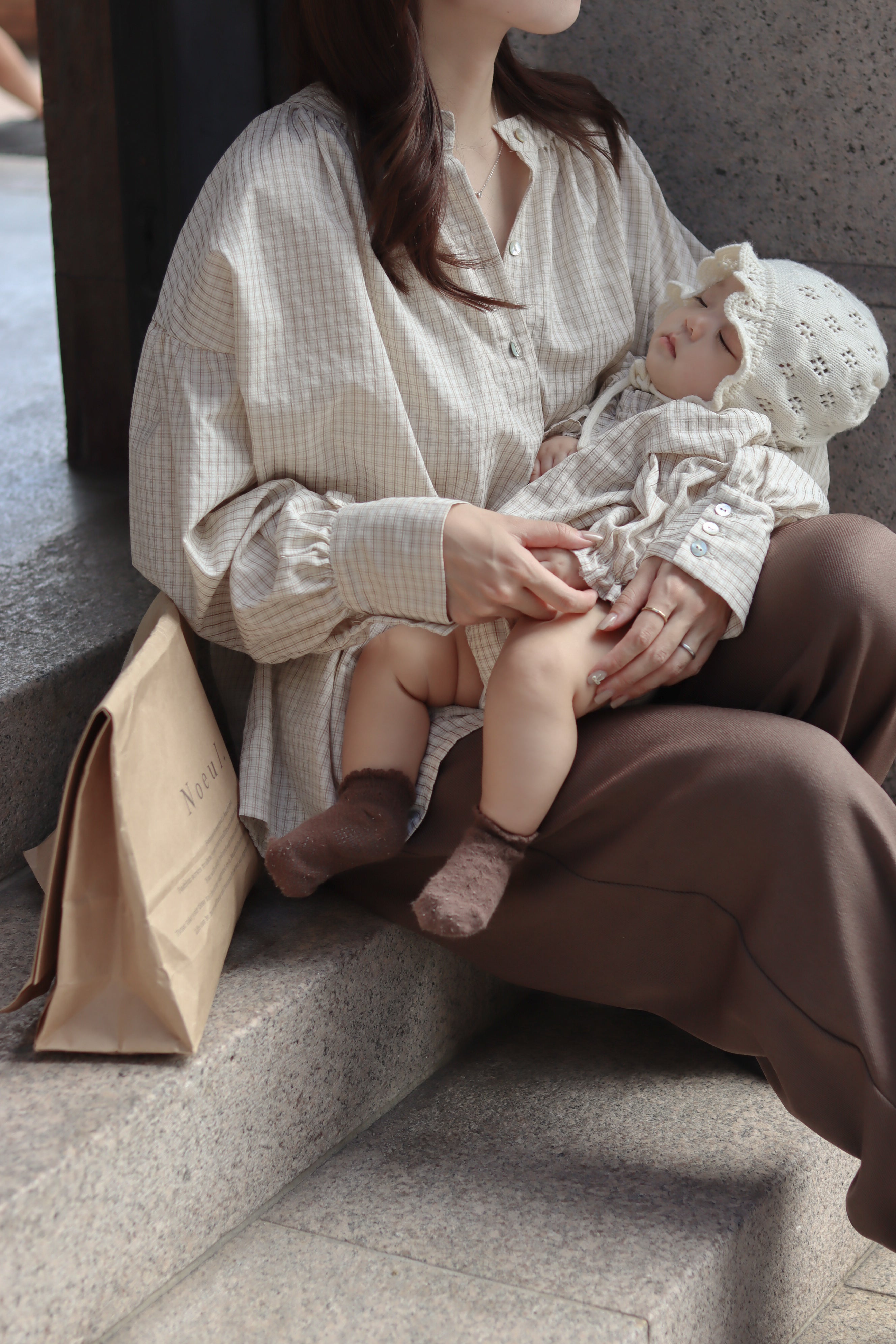 *Noeul.made* Mont Blanc rompers