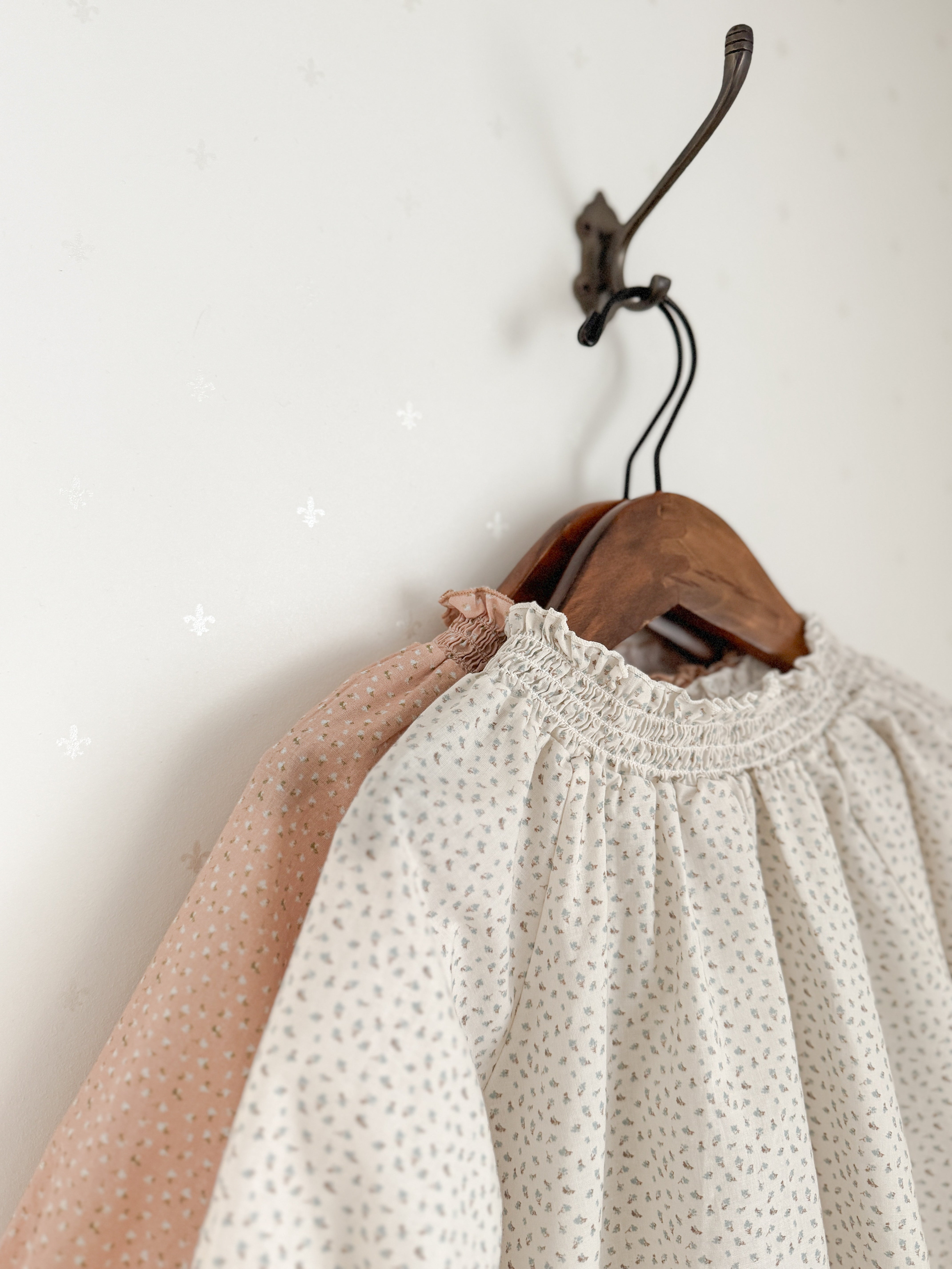 *Noeul.made* Gelato smock blouse