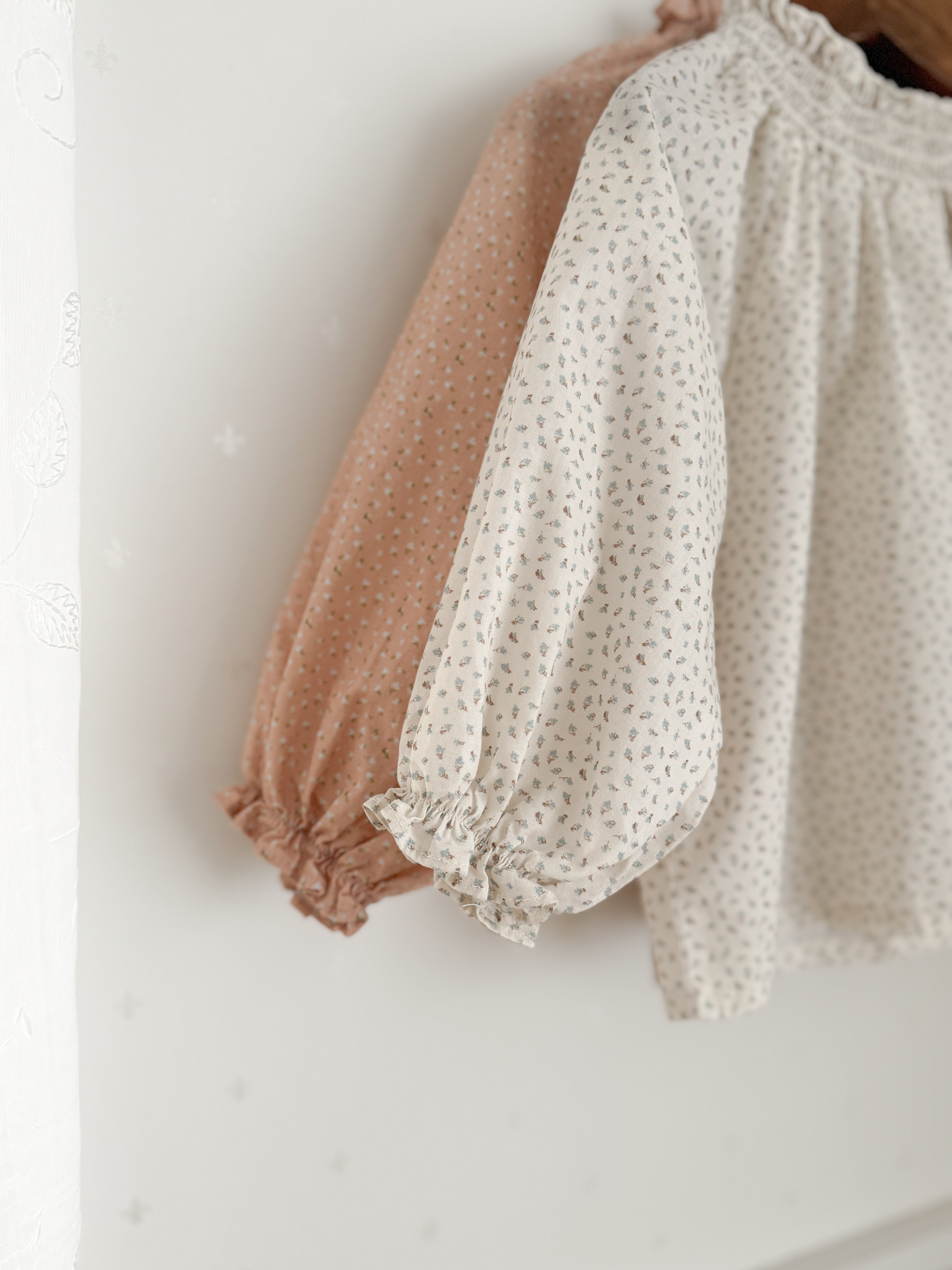 *Noeul.made* Gelato smock blouse