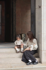 *Noeul.made* Mont Blanc blouse (mom)