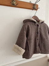 *Noeul.made* Brownie hood jumper