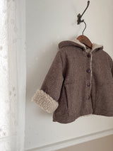 *Noeul.made* Brownie hood jumper