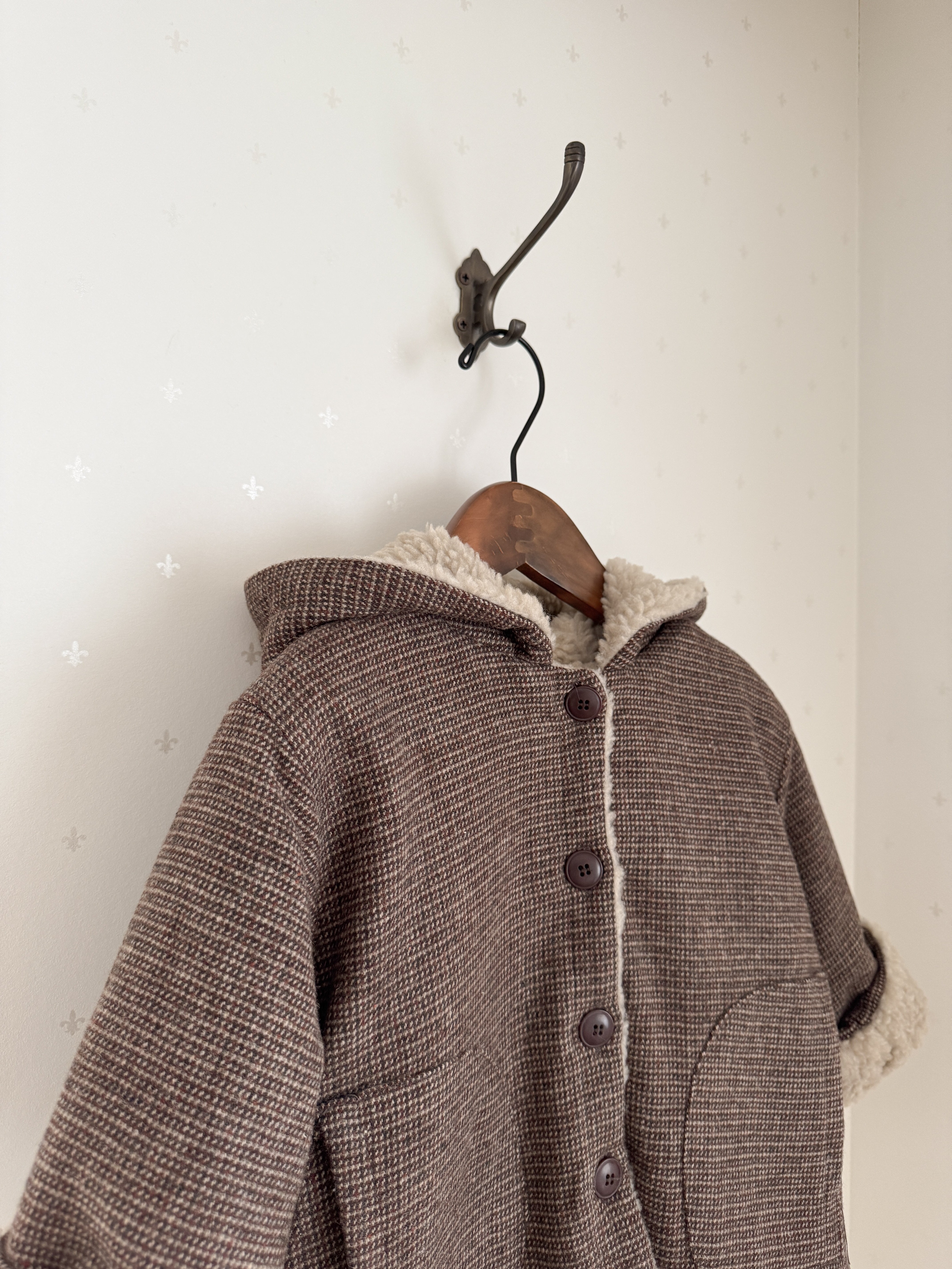 *Noeul.made* Brownie hood jumper