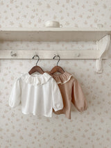 Ray lace collar blouse