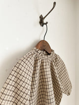 Luce check blouse