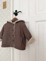 *Noeul.made* Brownie hood jumper
