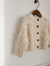 Pompom Cardigan