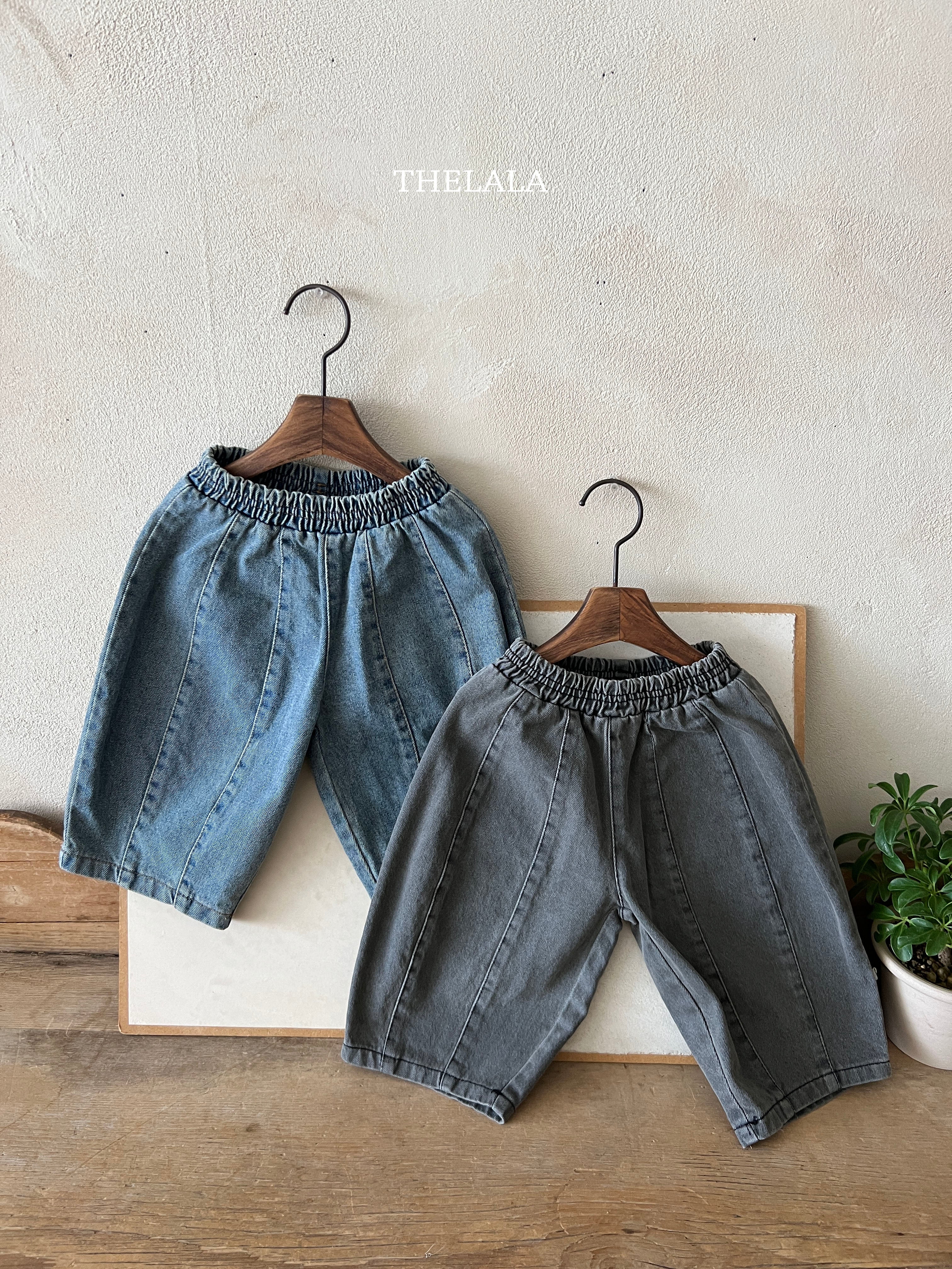 ［thelala］Mon denim pants