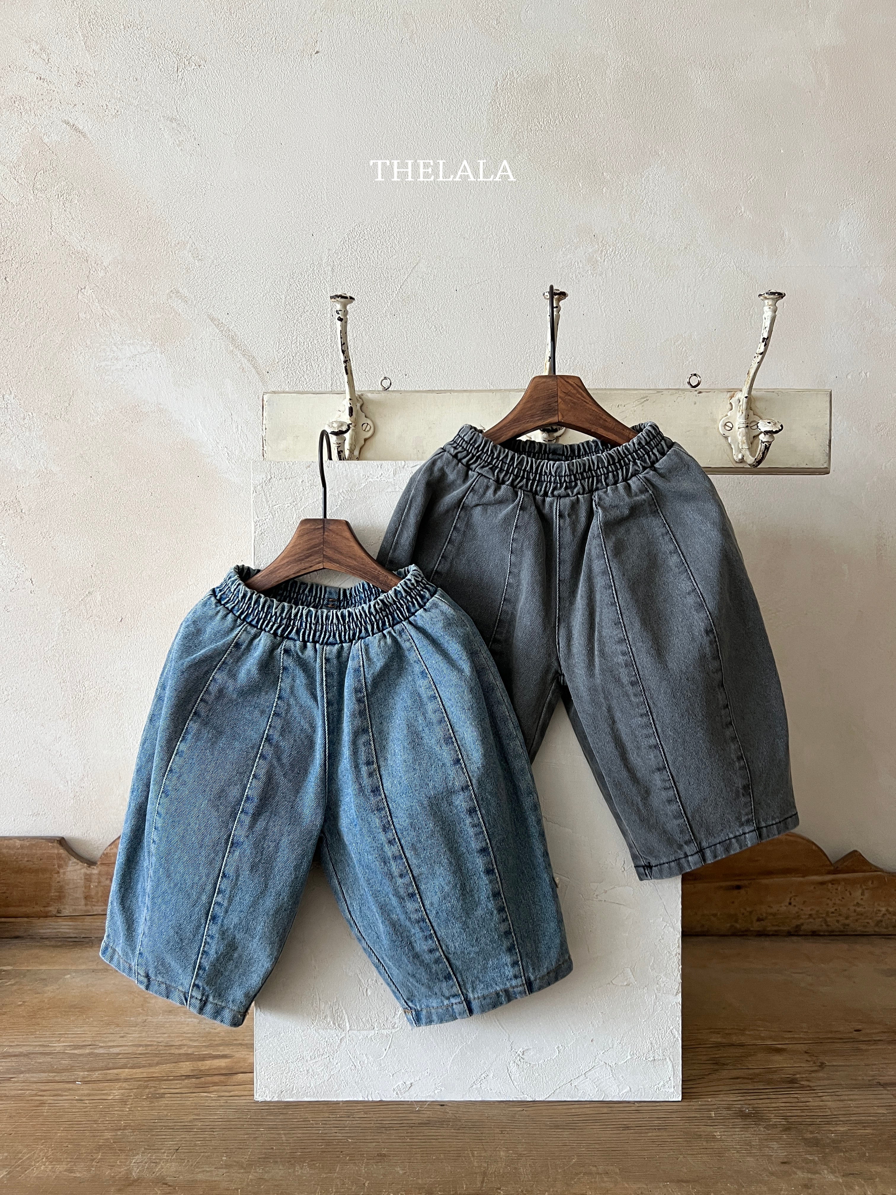 ［thelala］Mon denim pants