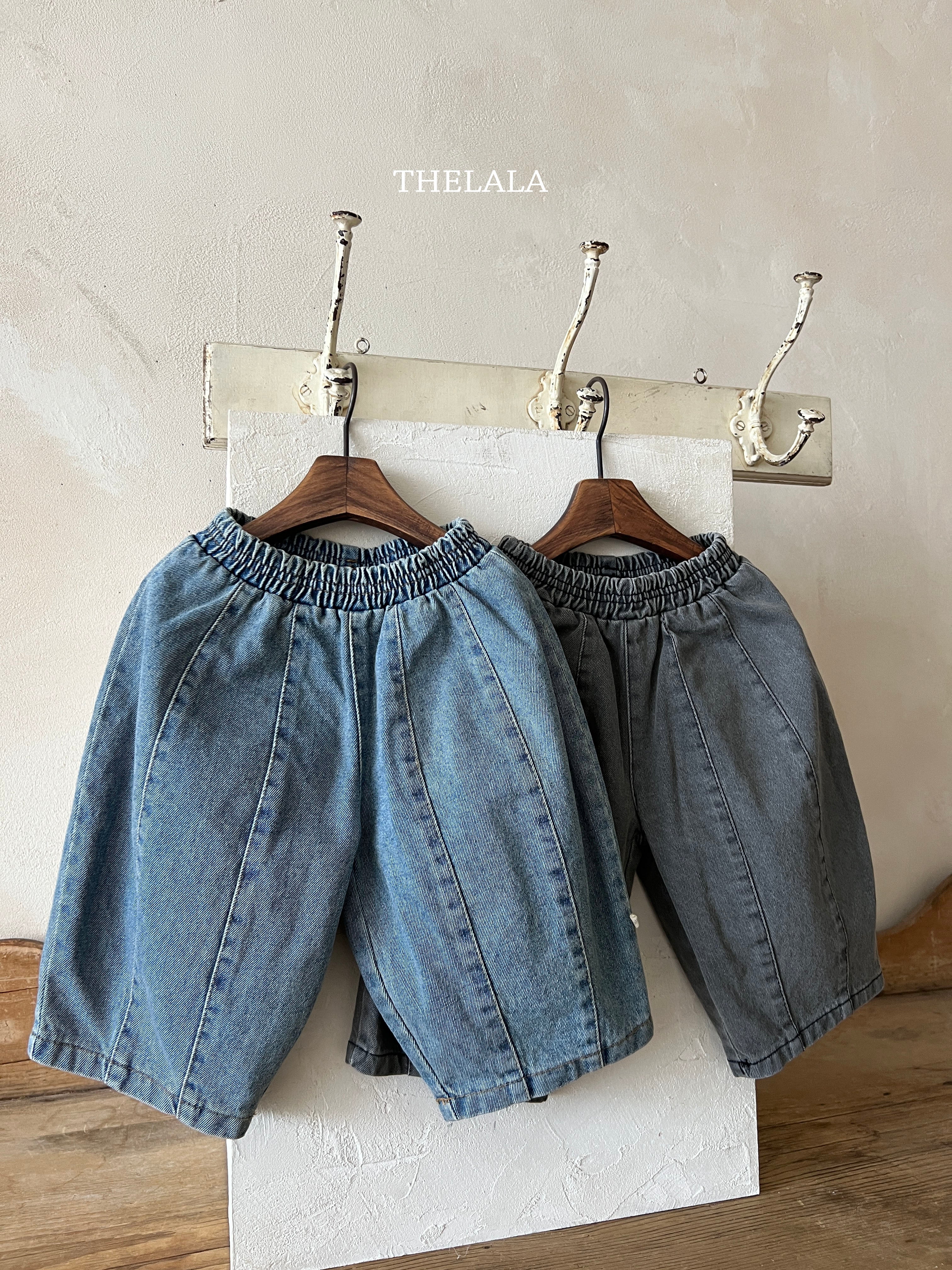 ［thelala］Mon denim pants