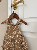 Bebe garden suspender suit