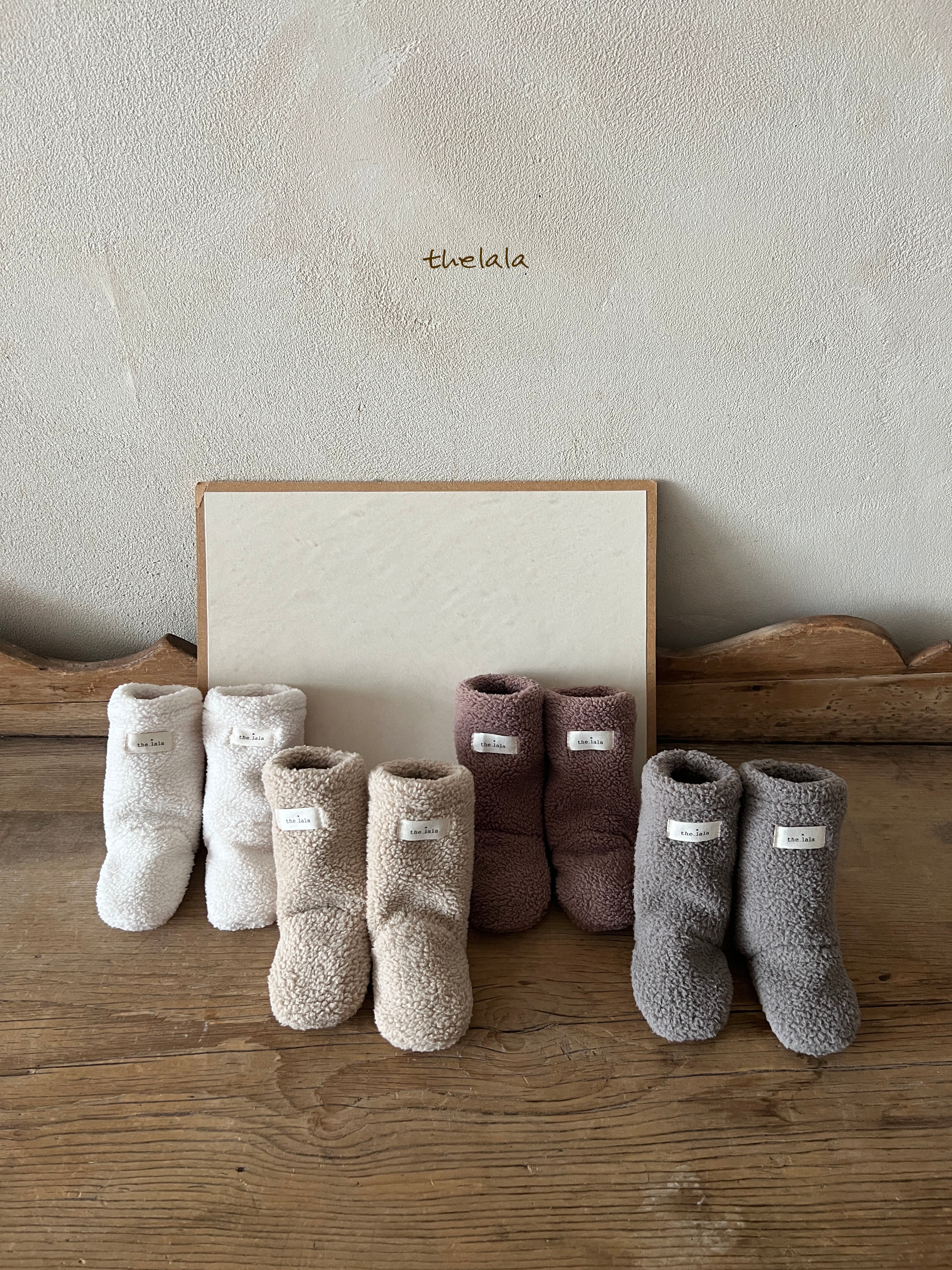 ［thelala］Boa foot warmer