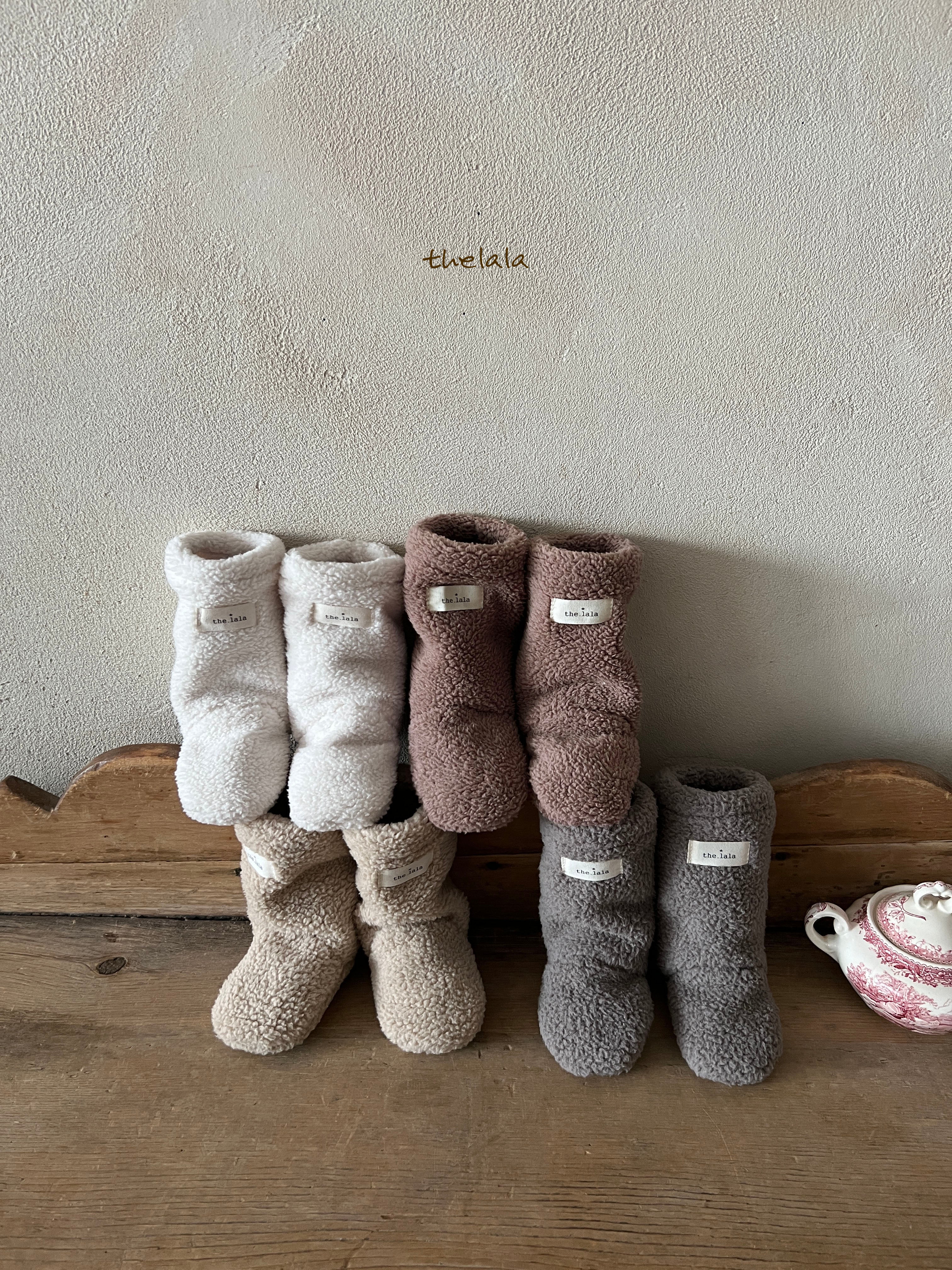 ［thelala］Boa foot warmer