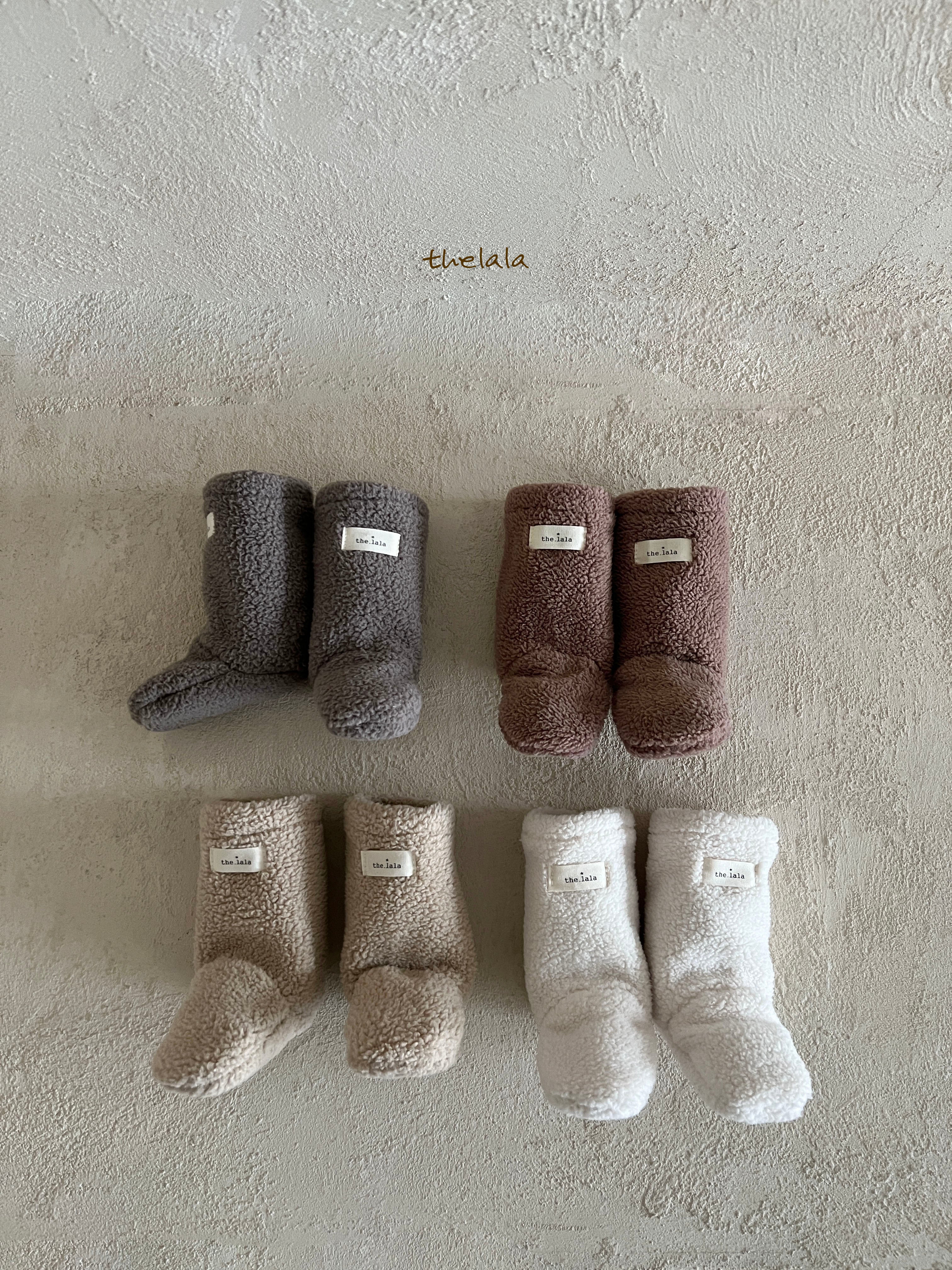 ［thelala］Boa foot warmer