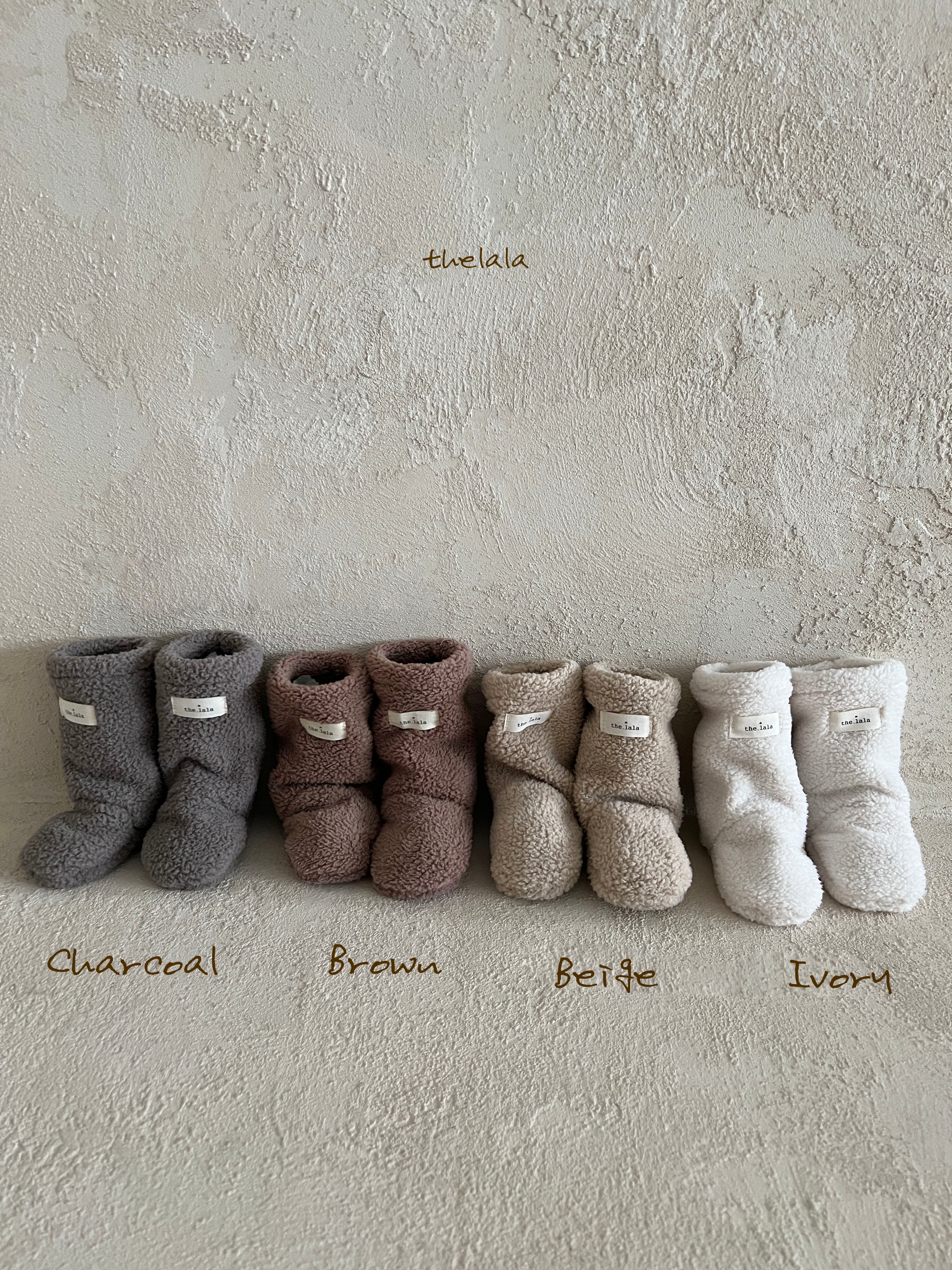 ［thelala］Boa foot warmer