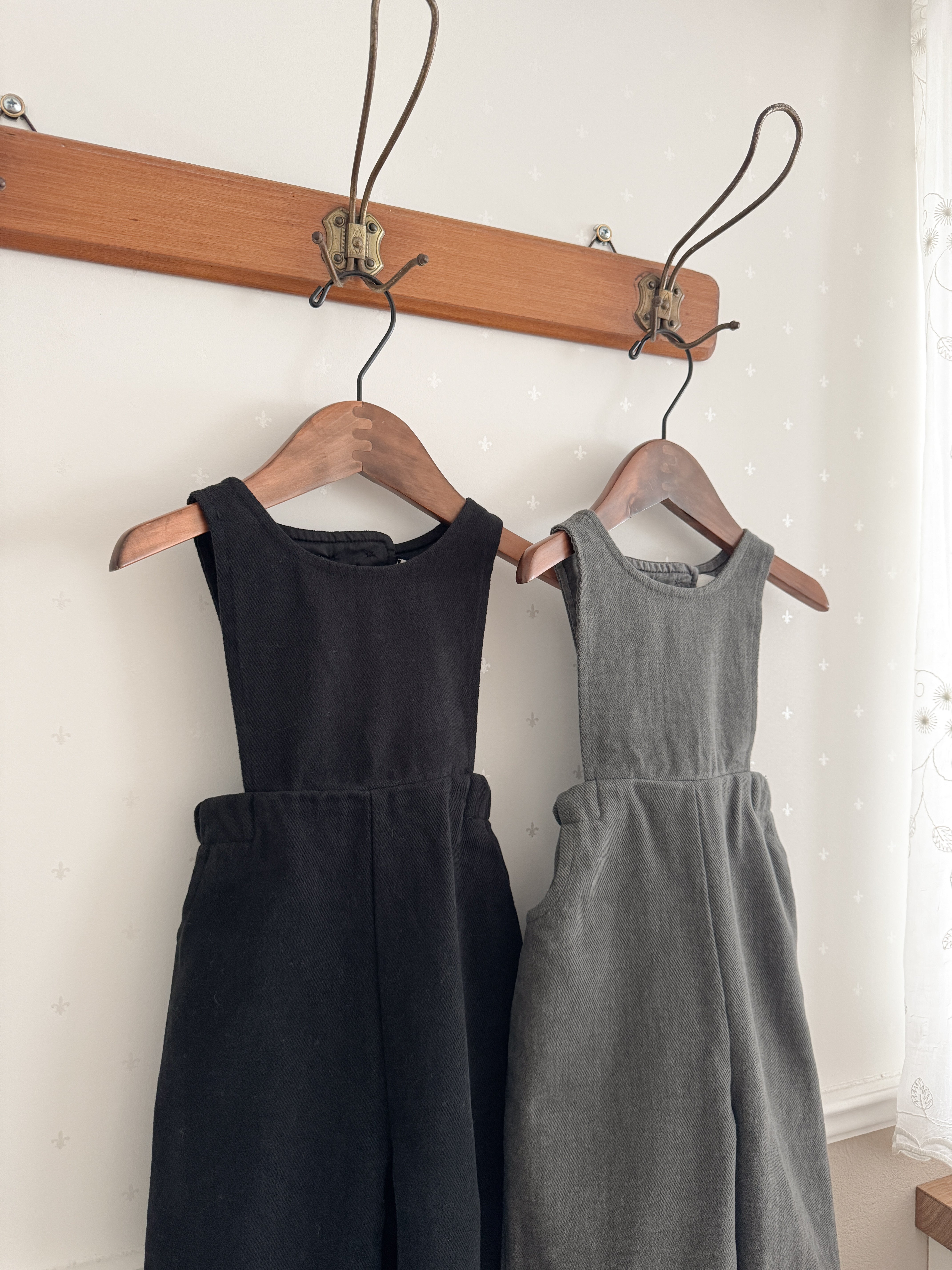 Peach washing overall