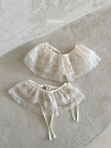［thelala］Multi lace apron