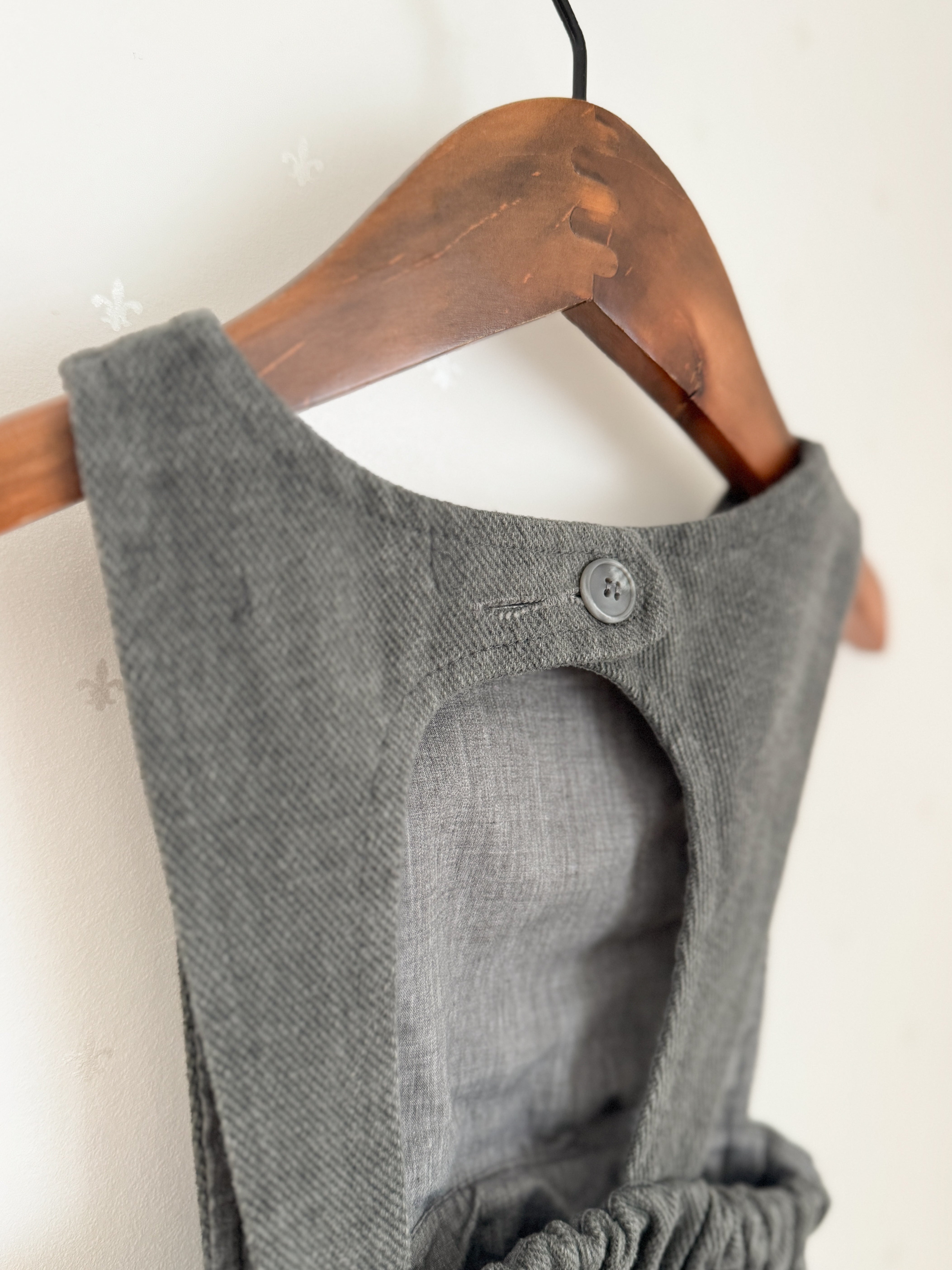 Peach washing overall