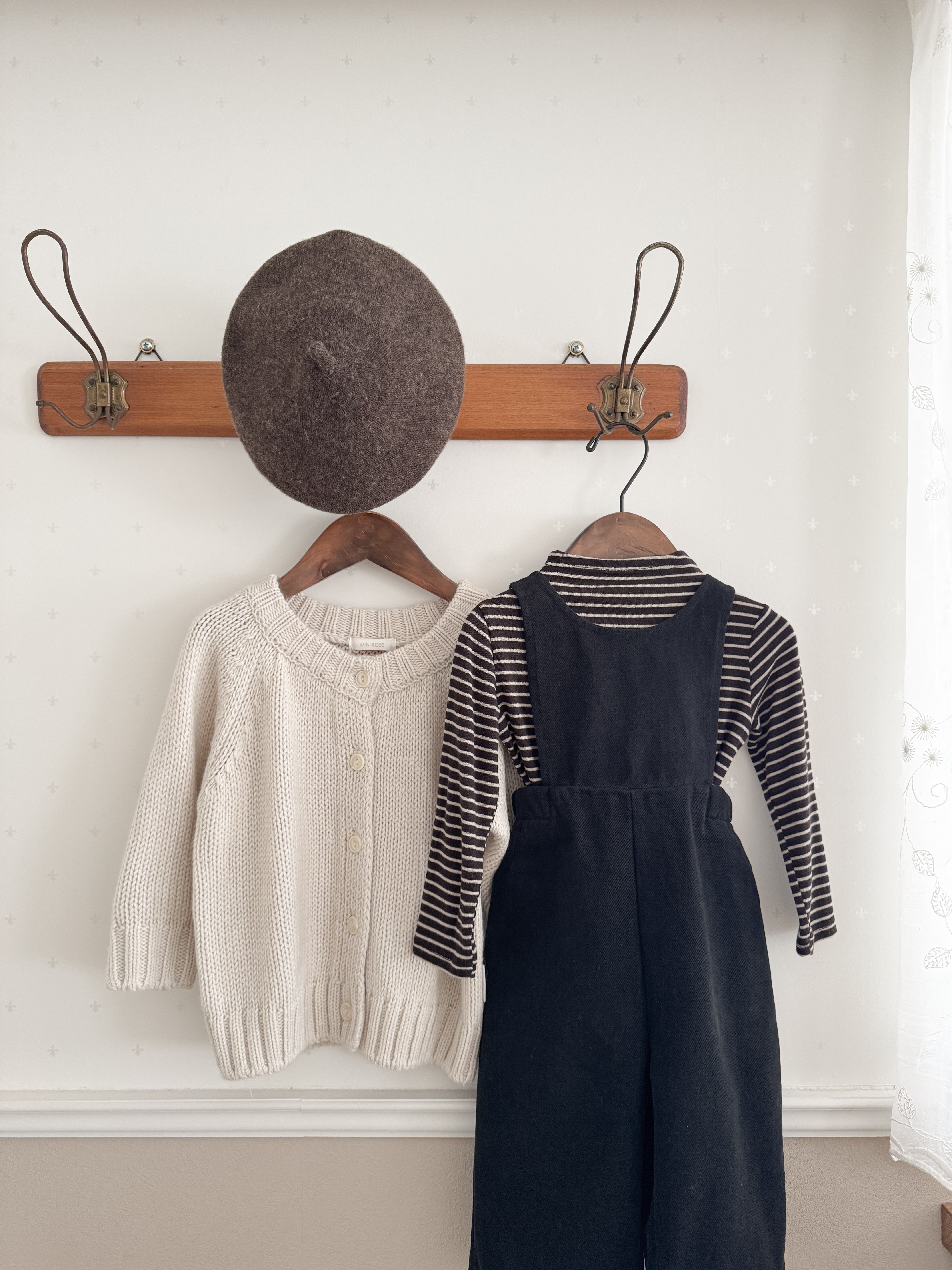 Robe balloon cardigan