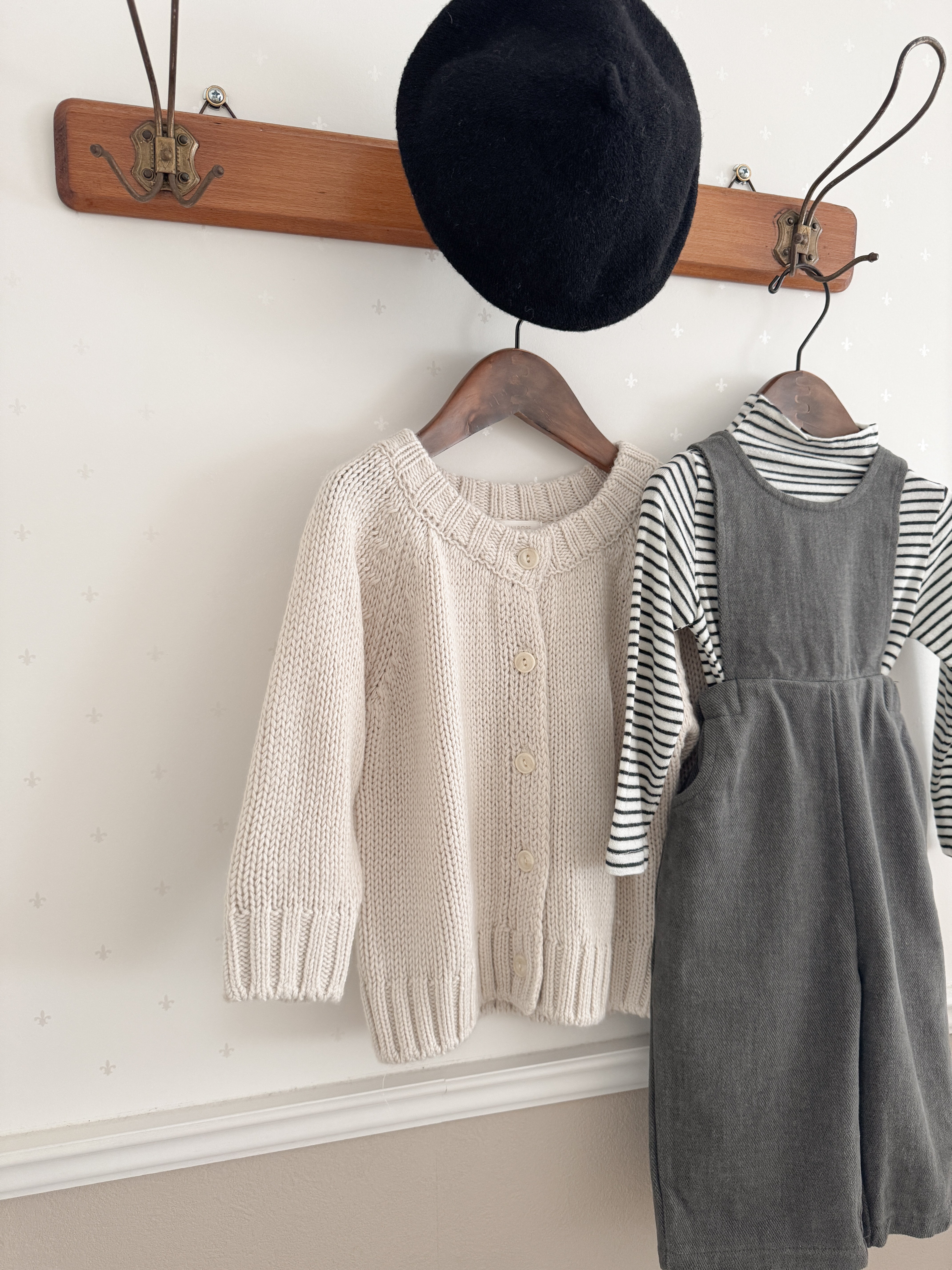 Robe balloon cardigan