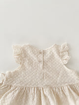 Lace frill bebe vest