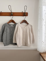 Robe balloon cardigan