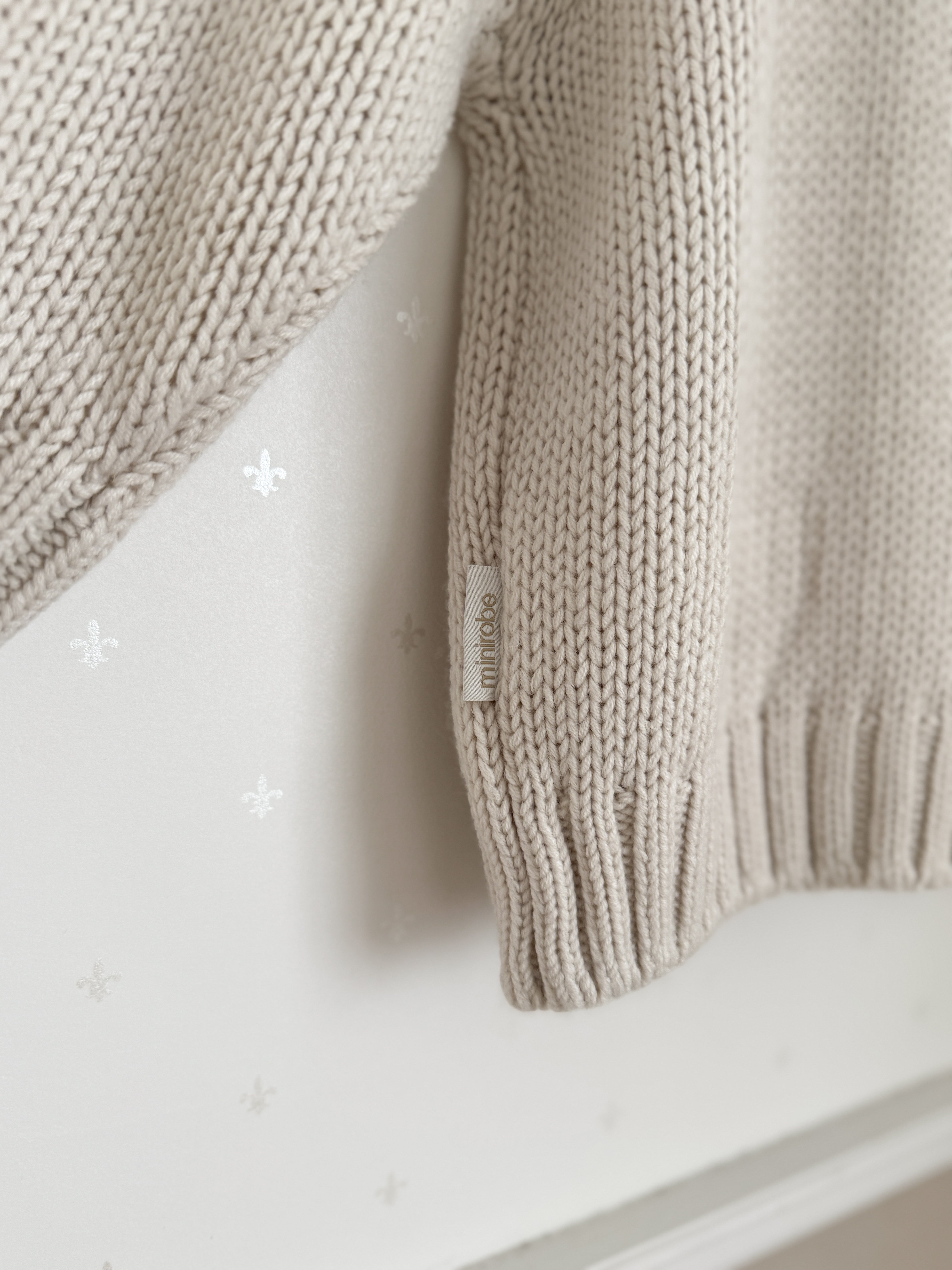 Robe balloon cardigan