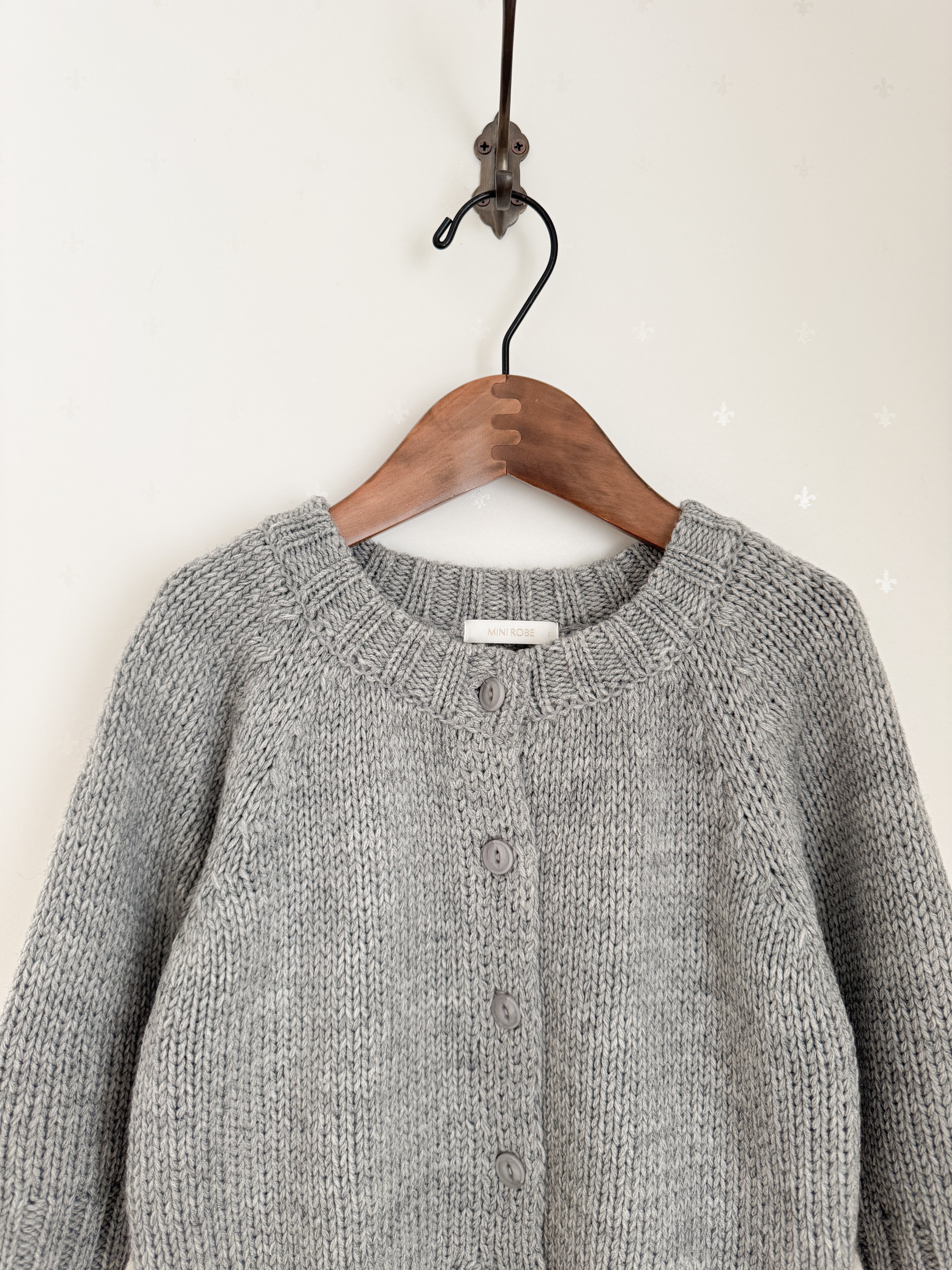 Robe balloon cardigan