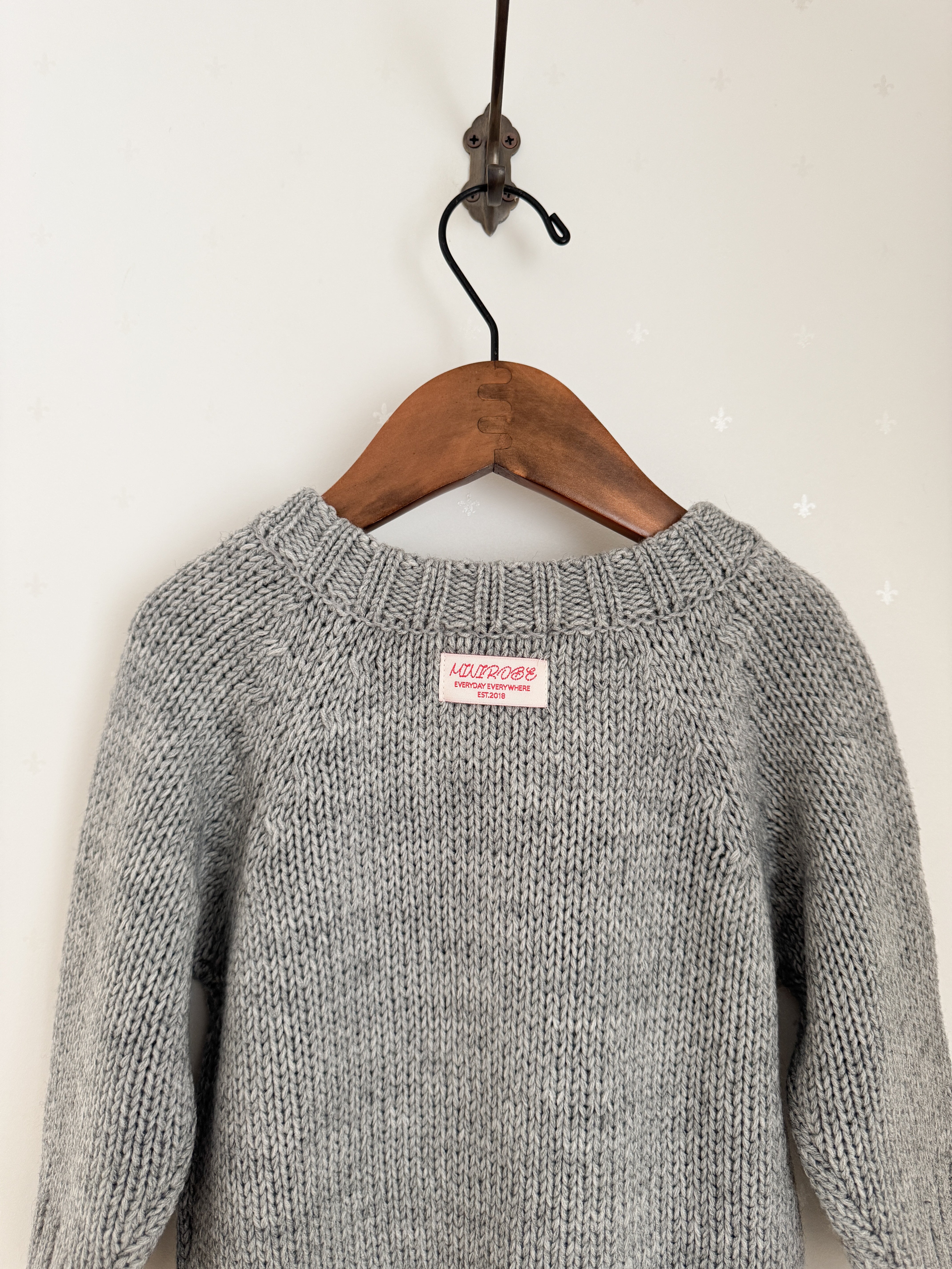 Robe balloon cardigan