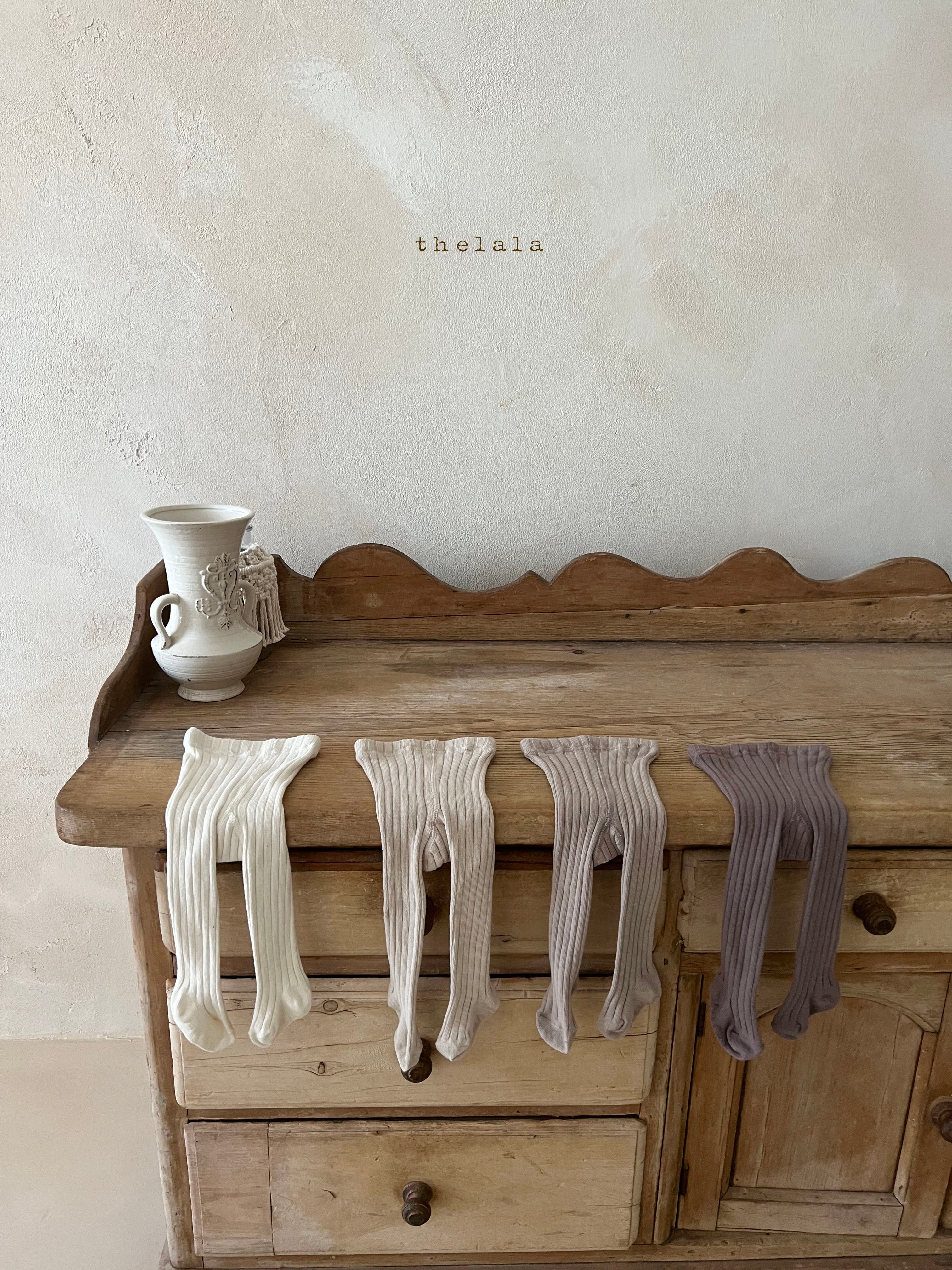 ［thelala］Lala rib tights