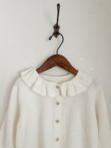 Ringer frill blouse