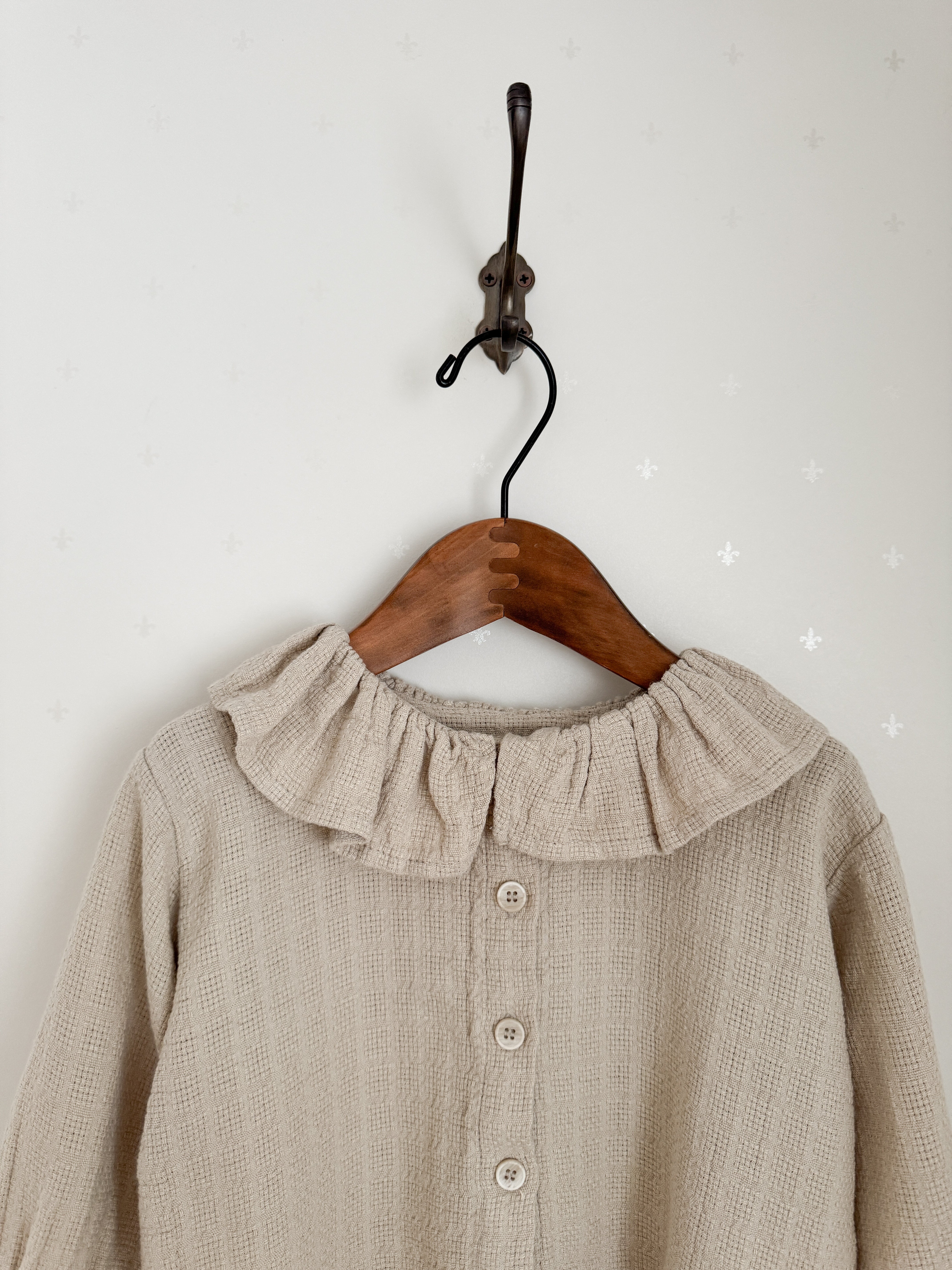 Ringer frill blouse