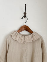 Ringer frill blouse