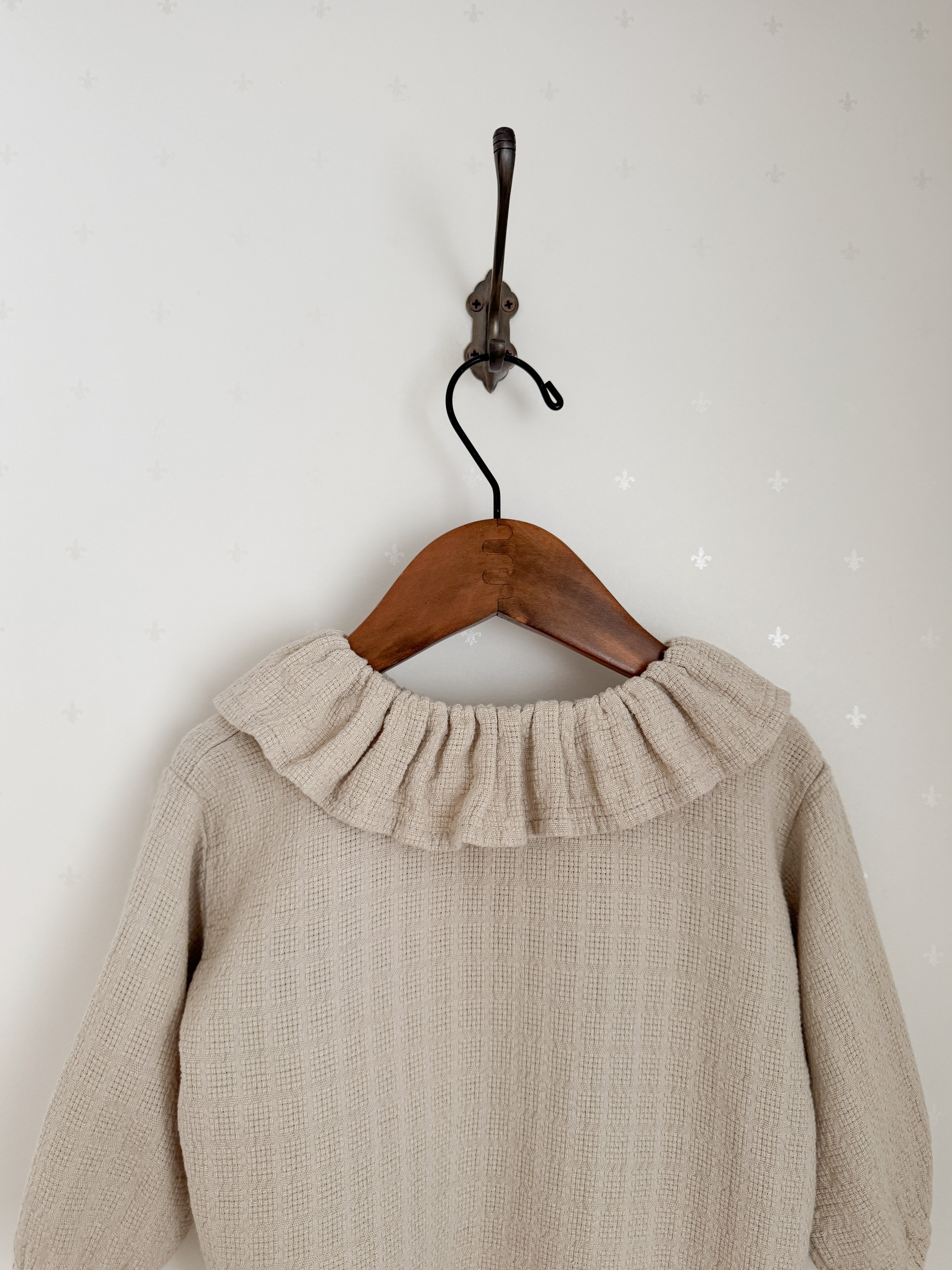 Ringer frill blouse