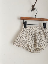 Leaf frill cancan skirt
