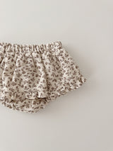 Leaf frill cancan skirt