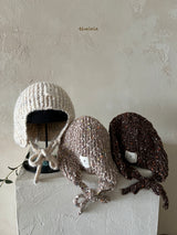 ［thelala］Mix earmuffs bonnet