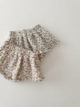 Leaf frill cancan skirt