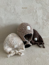 ［thelala］Mix earmuffs bonnet