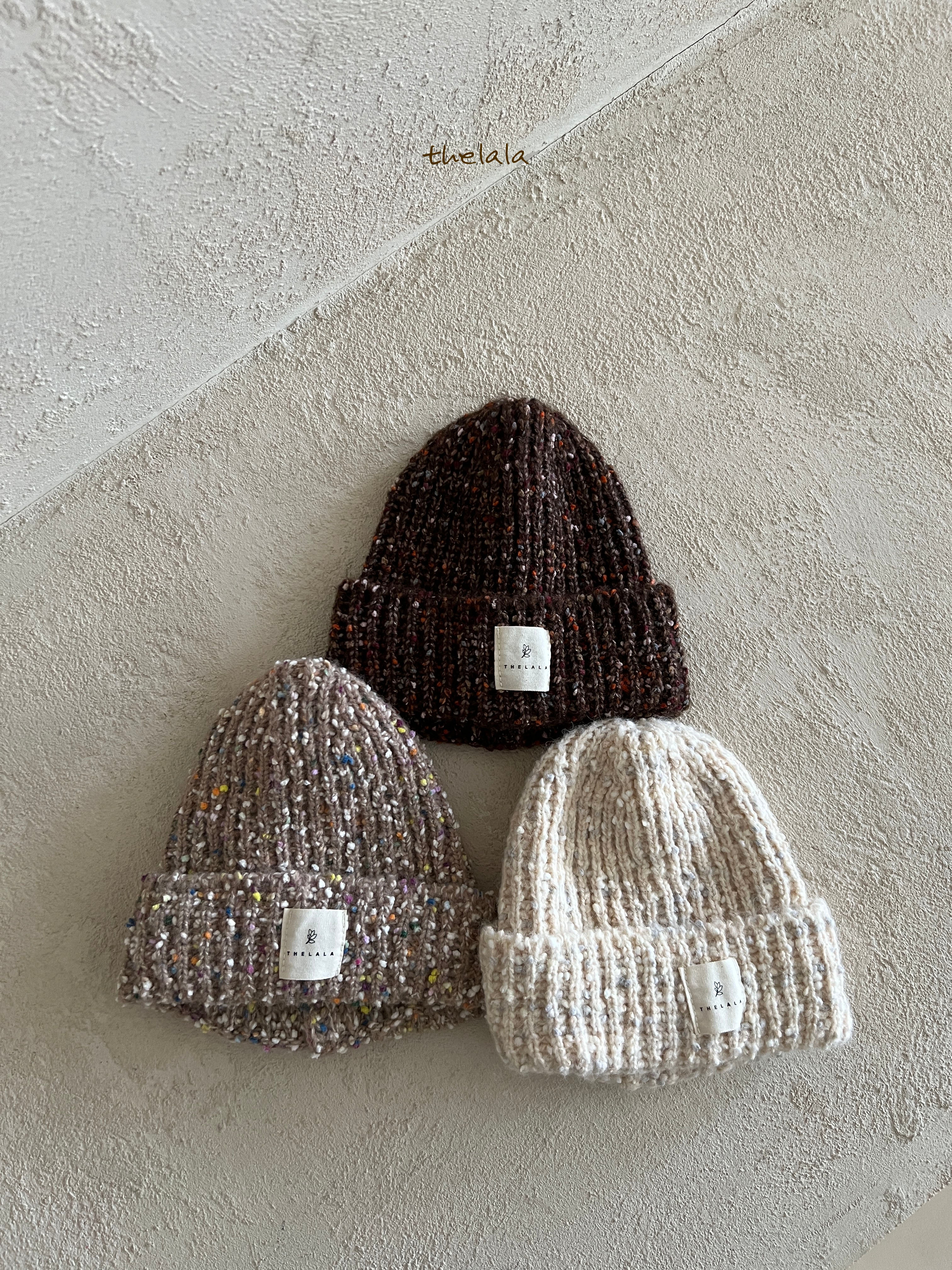 ［thelala］Mix beanie